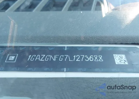 2020 Chevrolet Express Passenger Rwd 3500 Extended Wheelbase Ls from USA, damaged, VIN 1GAZGNFG7L1273688